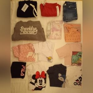 Girls clothing bundle 13 piece SIZE S/M-5/7